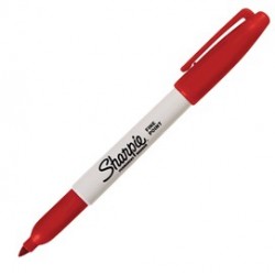 MARCATORE SHARPIE ROSSO...